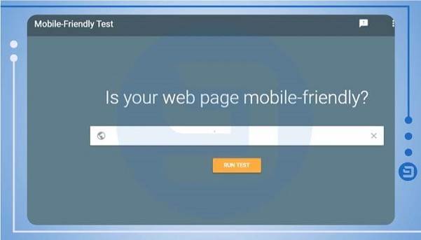 ابزار گوگل موبایل تست Google mobile test